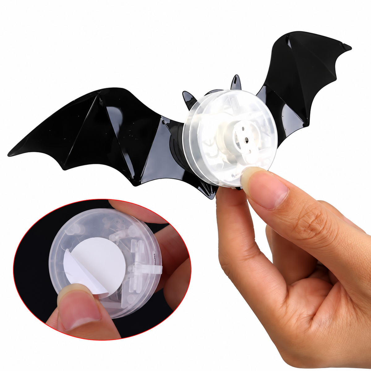 12PCS LED Halloween Bats 🦇